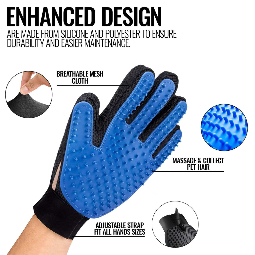 Nuzzl Deshedding Grooming Gloves